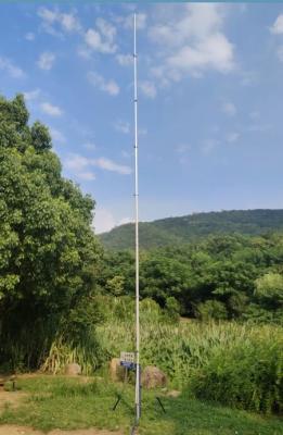 중국 안테나 막대기 손 밀기 막대기 망원경 막대기 12m 가벼운 무게 40ft 판매용