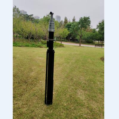 China 9m Endzone  Camera Antenna Mast Telescoping Aluminum Pole for sale