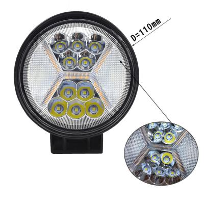 China All Cars 6000k-6500k Truck ATV Work Lights 4inches 42w Faro Led Redondo Led Work Lamp for sale