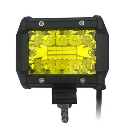 China All cars led auto lighting system led light bar car white yellow luz faro led trabajo for sale