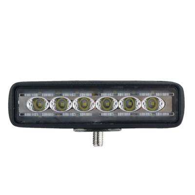 China All cars lux led mini bicicleta 18w 6led rgb bar led lights barra led for sale