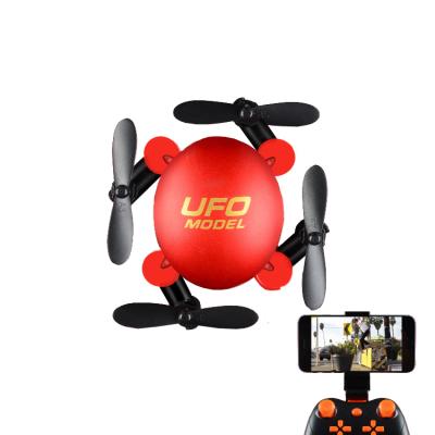 China JJRC Mini Folding Fixed Height Camera Drone Pocket Mode Aerial UAV Cheap Headless WIFI Remote Control Real-time Transmission Camera Drone for sale