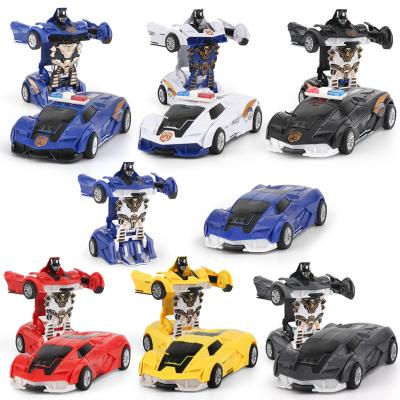 China RC Hobby 2022 New Cheap Price Transform Robot Deformation Toys Car Friction Toy Vehicles For Kids for sale