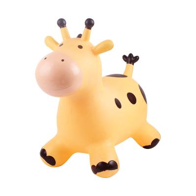 China Toy Shenzhen Air Toys Co PVC Inflatable Kids Professional Bouncy Animal Giraffe Toys Custom Outdoor and Indoor Garden Toy for sale