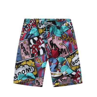 China New summer cheap loose print QUICK-DRY plus size casual men's quick-drying men's swimwear jogger shorts beach pants men for sale