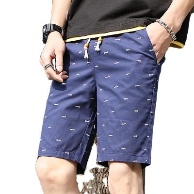 China Breathable Shorts Men's Five Point Straight Pants Casual Loose Sports Summer Plus Size Cotton Pants Beach Running Jogger Shorts for sale