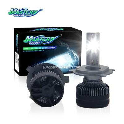 China Masters KS90 180W 40000 Lumens 6500K Cool White H4 9005 9006 9012 LED Headlights Bulbs for sale