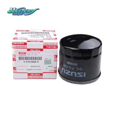 China Masters Fram Oil Filter 5876100080 8944567412 Filter Cartridge For ISUZU for sale