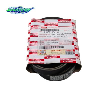 China Masters Car Automotive Belt 5-87610062-0 8-97100606-0 Cooling Fan For ISUZU for sale