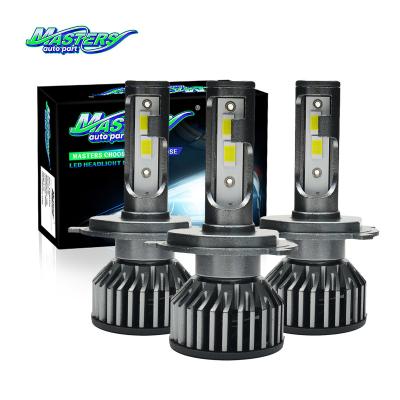 China Masters F2 75W 7500 Lumens 6500k Cool White H3 H7 H11 LED Headlights Bulbs for sale