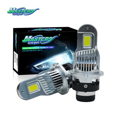 Κίνα Masters D2pro 90W 8000LM 6500K 5575 Chips Superior Aviation Αλουμίνιο LED προβολέα λαμπτήρα προς πώληση