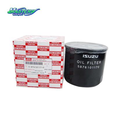 China 5876101170 ELEMENT OIL FILTER 5876100310 ISUZU BVP Parts for sale