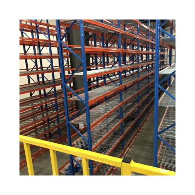 China High Strength Gravity Roller Cardboard Pick Flow Racking 4 Layer Storage Roller Shelf Cardboard Flow Racking for sale