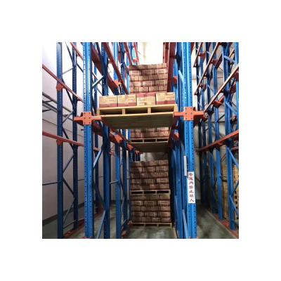 China High Strength Drive In Heavy Duty Steel Racking Warehouse Storage Cold Room Pallet Racking System for sale