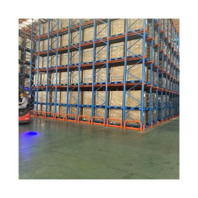 China High Strength Direct Selling Customized Convenient Saving Drive By Stretching Pallet Drive-In Rack for sale