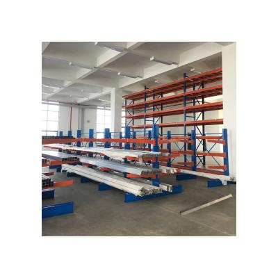 China High Strength Warehouse Rack Adjustable Steel Light Duty Warehouse Cantilever Racking For Pipe Storage for sale