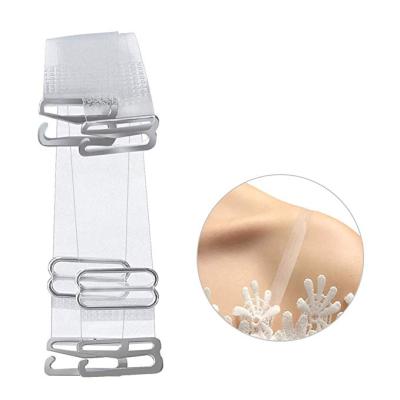 China Transparent Underwear TPU Transparent Bra Strap TPU Plastic Invisible Bra Strap for sale