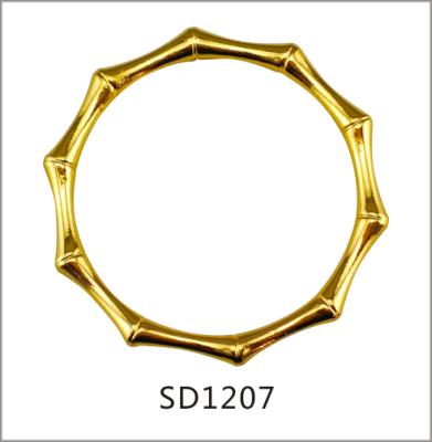 China High Tenacity 20mm 27mm 30mm Gold Ring Buckle Swimwear Metal Hardware Accessories For Bikini for sale