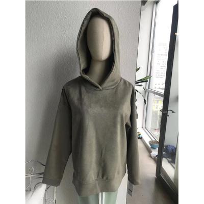 China New Design High Quality Anti-wrinkle New Design Mens Womens Fashionable Casual Suede Hoodies for sale