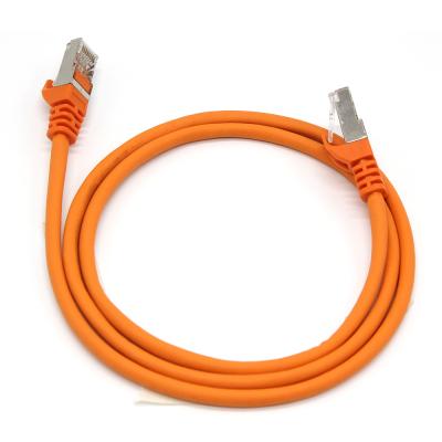 China Cat7 Network Cable SFTP Cat7 Patch Cord 28AWG Patch Cord Shield Patch Cord for sale