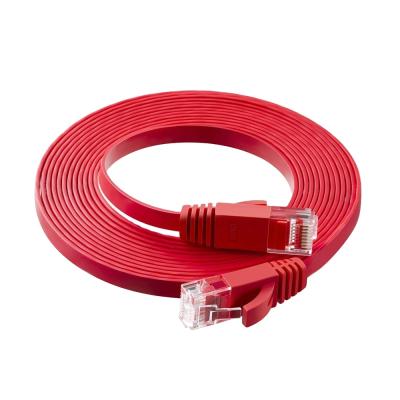 China SZADP Flat Cable Pass Cat8 Channel Test Flat Patch Cord for sale