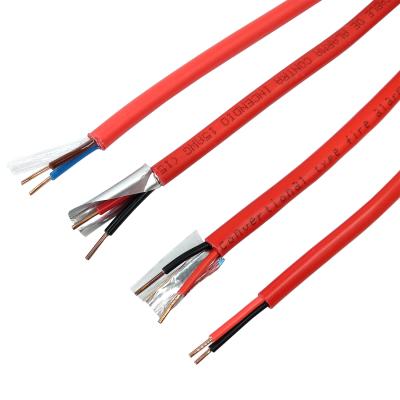 China 2 Core Copper Conductor Shielded 1.5Mm 2.5Mm 1.0Mm Fire Alarm Cable 2C*1.5Mm Cable Alarm Cable for sale