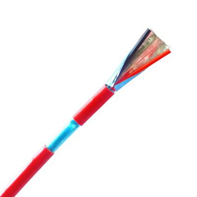 China Fire Resistant CCA/Copper Cable 2*1.5Mm2 Safety 6 Core 2*14Awg 8C Alarm Unprotected Cable CCA Fire Alarm Cable for sale