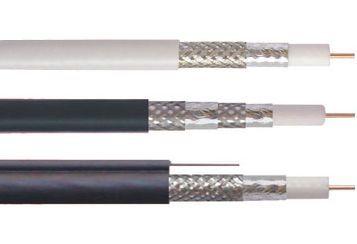 China Rg6 TV Cable Wire 75 Ohm Lowest Price Rg 6 Coaxial Cables High Quality Copper Rg59 Siamese CCTV Cable Coaxial Cable for sale