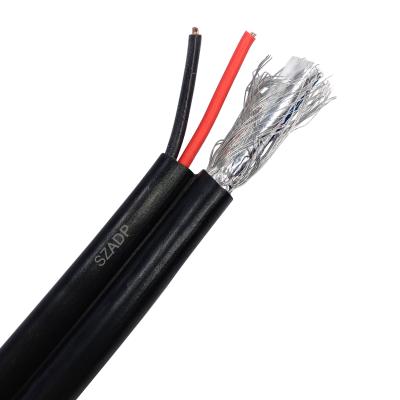 China RG59+2c Coaxial CCTV Cable Because/CCA/HCCA For Video Surveillance Systems Camera Security RG59 for sale