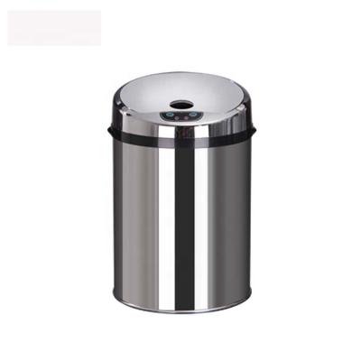 China Cheap Sustainable 9L Indoor Smart Toilet Stainless Steel Infrared Sensor For Recycling Trash Can for sale