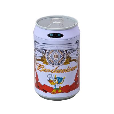 China 9L sustainable eco-friendly home budweiser can electric automatic waste dust bin for sale