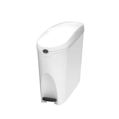 China Viable Square Pedal Plastic Lady Foot Toilet Women Porcelain 20l Sanitary Protection Disposal Waste Bin for sale