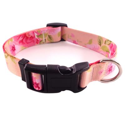 China Wholesale Quick Release Printed Durable New Design RPET Webbing Leash for sale