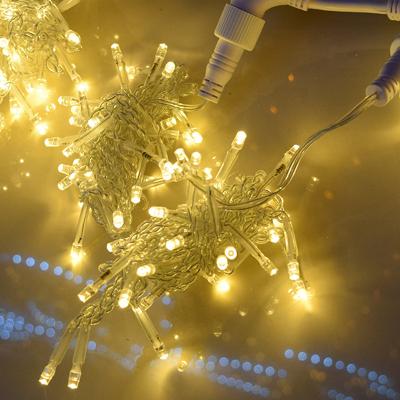 China 10 Mini T5 LED Connectable Warm White Light String Lights for Weddings, Christmas and Parties for sale