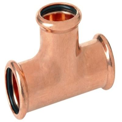 China OEM Dongguan Cast Brass Brass Bronze Copper Manufacturing Lost Wax Precision Casting Copper Pipe Fitting for sale