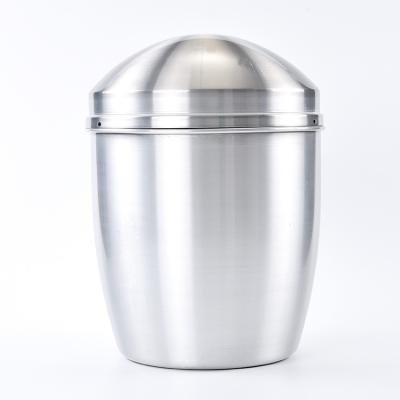 China Large Stainless Steel Storage Ice Bucket Aluminum Metal Deep Drawing Custom Sturdy Rotating Parts For Home Automation Equipment for sale