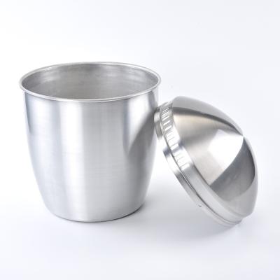 China Products Deep Draw Parts Aluminum Stainless Steel Custom High Demand Spinning Ice Bucket With Lid For Home Automation Equipment for sale