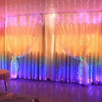 China LED String Light Garland Fairy Decorative Lights for Christmas Bedroom Wedding Party Curtain Lights for sale