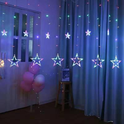 China Curtain Light Led Curtain String Lights For Holiday Outdoor Party Indoor And Outdoor Decoration for sale