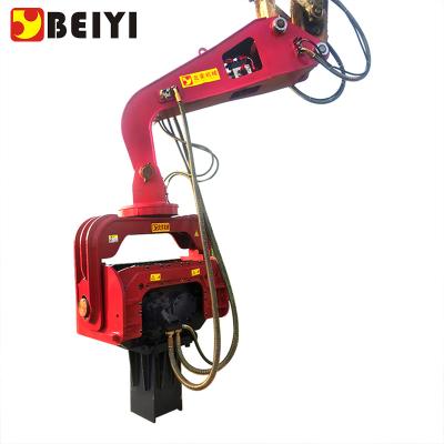 China Construction worksÂ   Unique Hot Sale Vibro Hammer Professional Excavator Piling Equipment Hydraulic Ram for sale