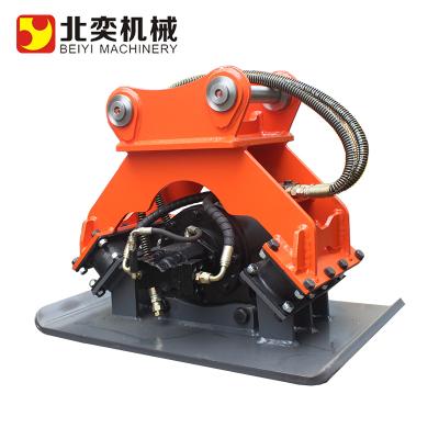 China Construction Works Beiyi Road Plate Compactor Hydraulic Compactor Plate For Excavator Vibratory for sale