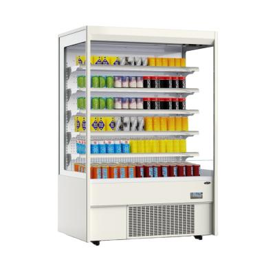 China Double-temperature Comercial Vertical Open Freezer and Supermarket Fridge Refrigerator for Soft Drink, Fruits and Vegetables with Good Price for sale