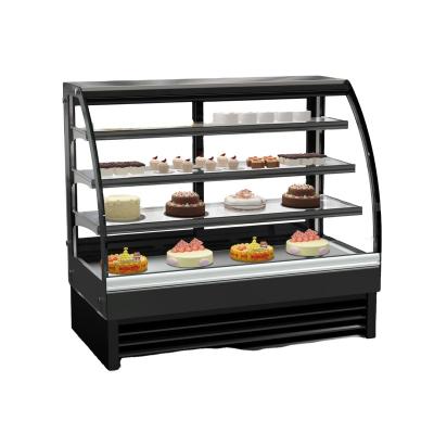 China Double-temperature factory direct sale cake display commercial refrigerator cake refrigerator bakery display cabinet air-cooled for sale