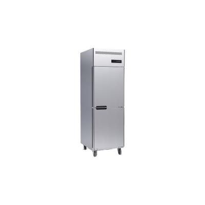 China Single-temperature 304 stainless steel restaurant kitchen vertical 4 door freezer refrigerator equipment commercial freezer upright freezer for sale