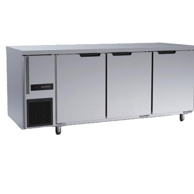 China 2023 Best Price Double-temperature Product Hot Ventilation System Stainless Steel 3-Door Undertable Refrigerator 1800x700x800 Made in China for sale