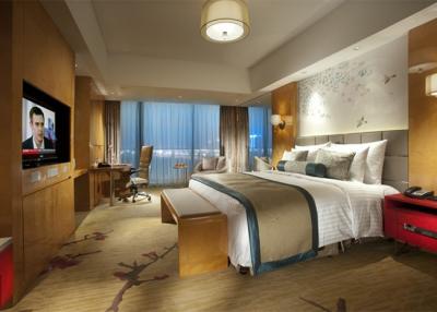 China Luxusschlafzimmer-Satz König-Size Commercial Hotel Furniture für Einzel-/doppeltes Zimmer zu verkaufen