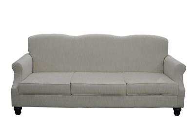 China American Style Hotel Lobby Sofa Furniture Three Seat Fabric Sectional Sofa for sale