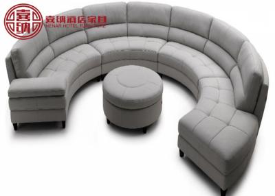 China Large Restaurant Booth Furniture With 40D - 45D High Density Sponge for sale