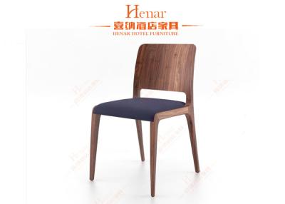 China Donkere Moderne Eetkamerstoelen met Stof Opgevuld Seat/Commercieel Restaurantmeubilair Te koop