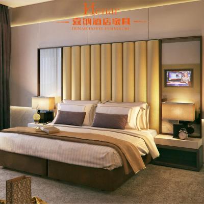 China Simple Design Commercial Hotel Bedroom Furniture Sets SGS / IMO for sale